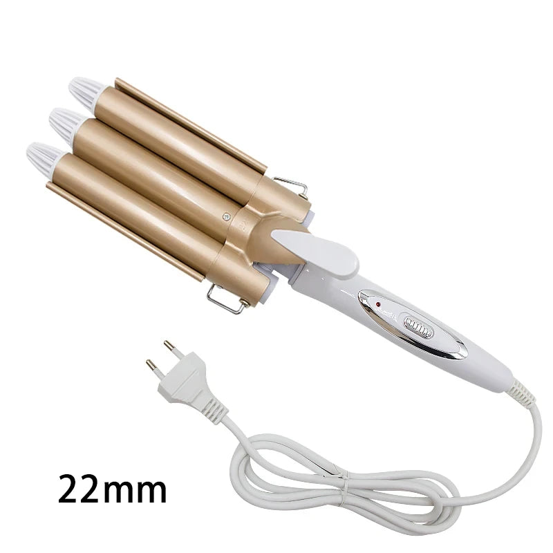 Triple Barrel Ceramic Hair Waver