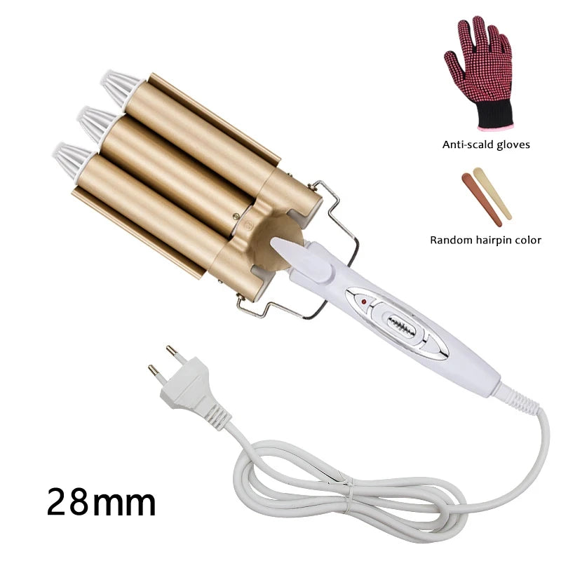 Triple Barrel Ceramic Hair Waver