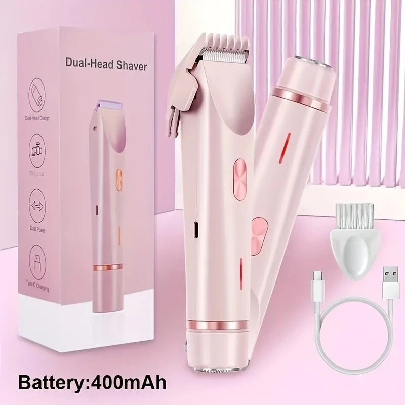 Dual Head Electric Hair Shaver