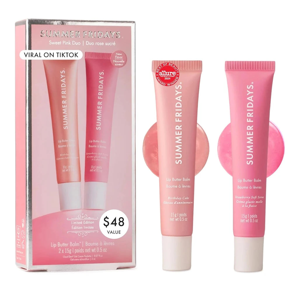 Summer Fridays Tinted Lip Butter Balm Duo
