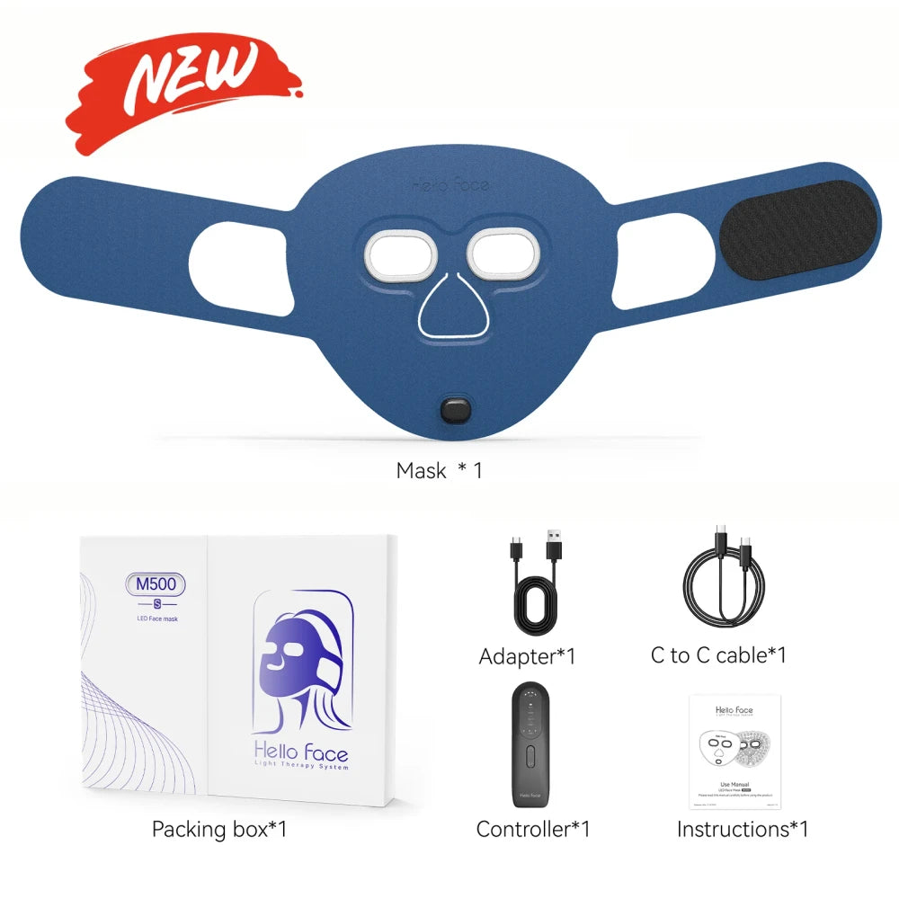 Wireless Red Light Therapy Mask