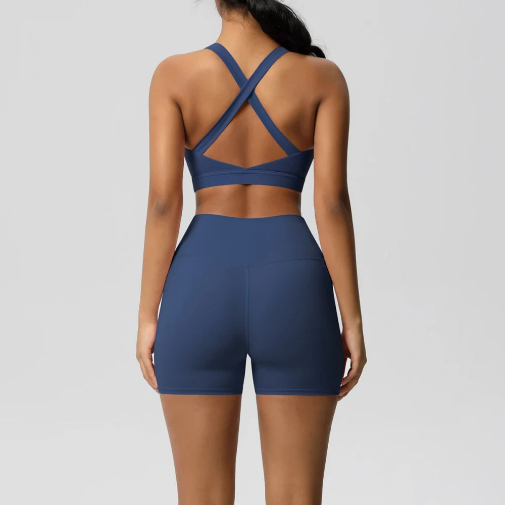 Pocketed Yoga Sportswear Set