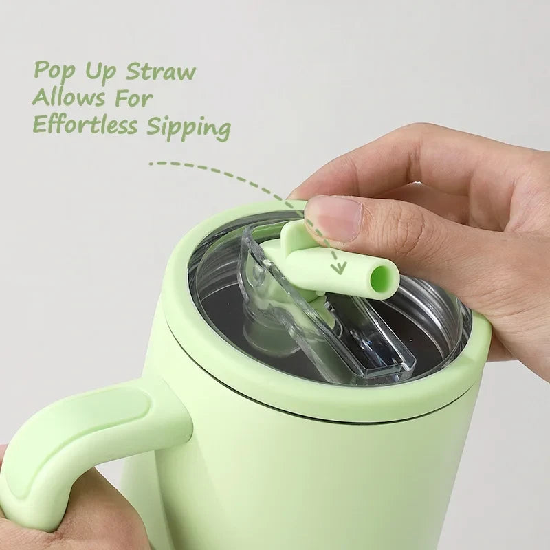 Large Capacity Vacuum Insulated Tumbler