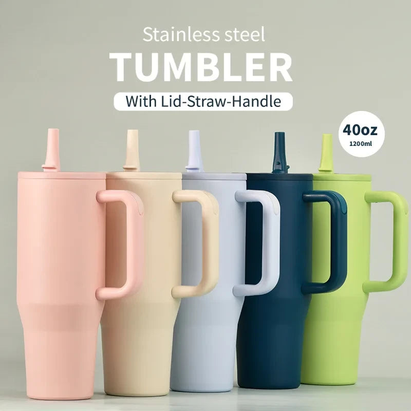 Large Capacity Vacuum Insulated Tumbler