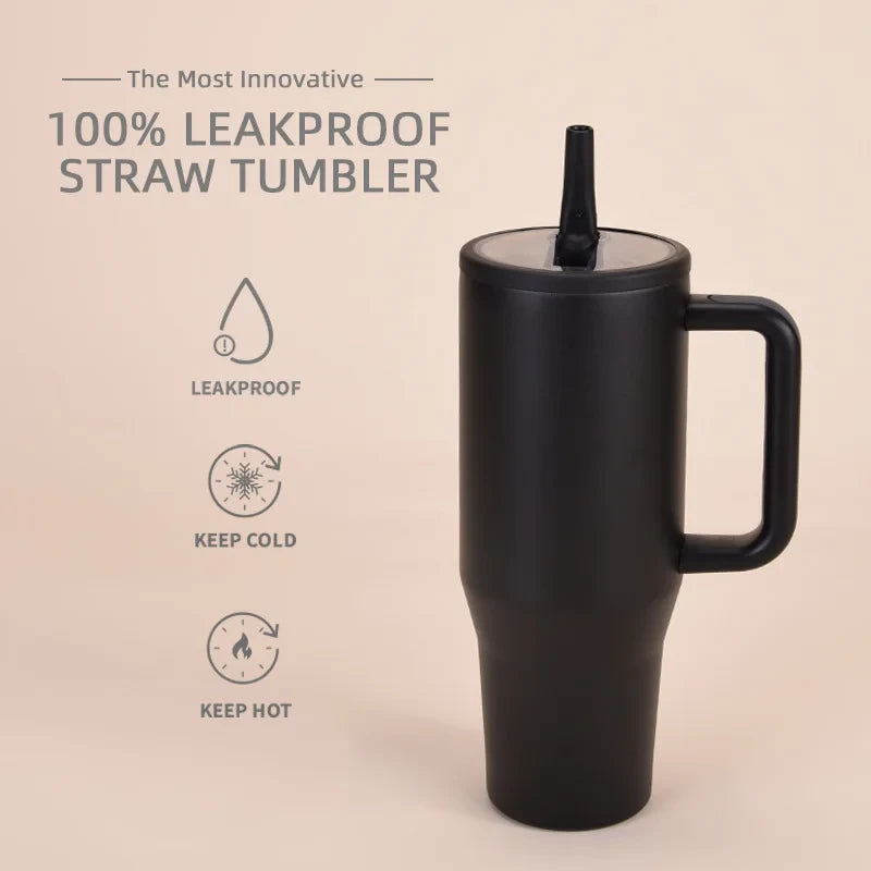 Large Capacity Vacuum Insulated Tumbler