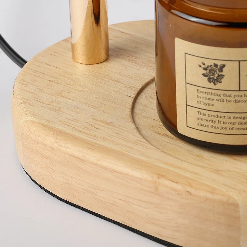 Dimmable Candle Warmer Lamp with Timer