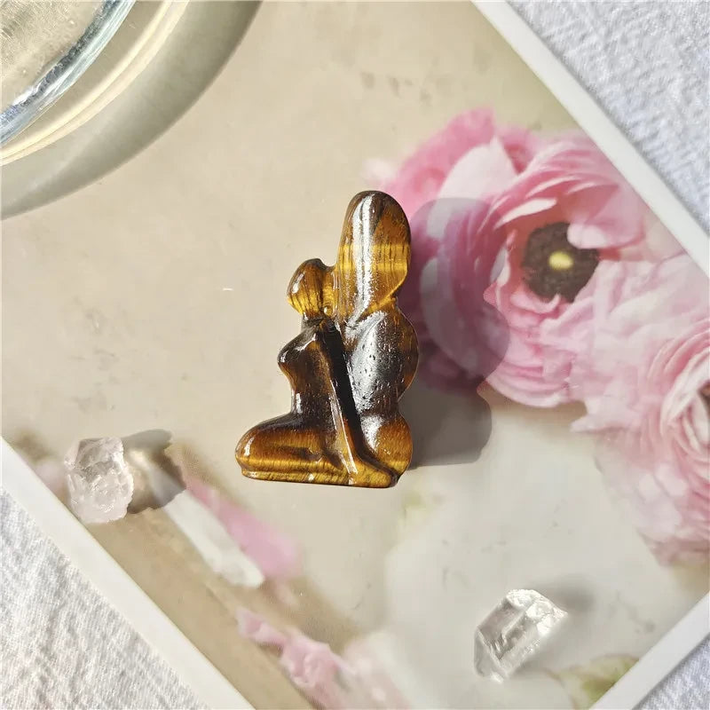 Natural Crystal Butterfly Figurine