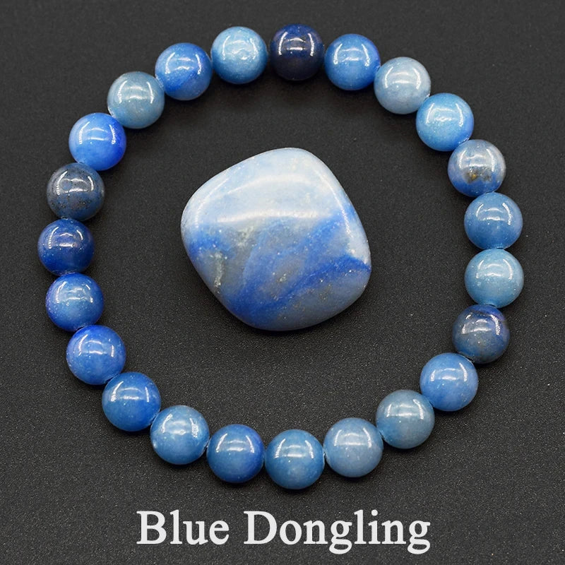 Natural Stone Bead Bracelet