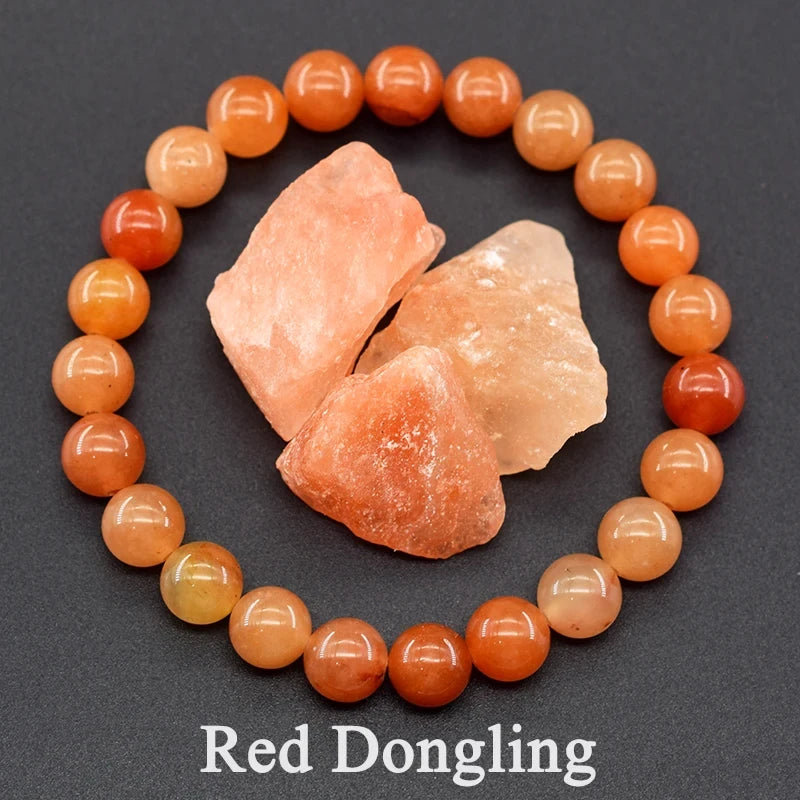 Natural Stone Bead Bracelet