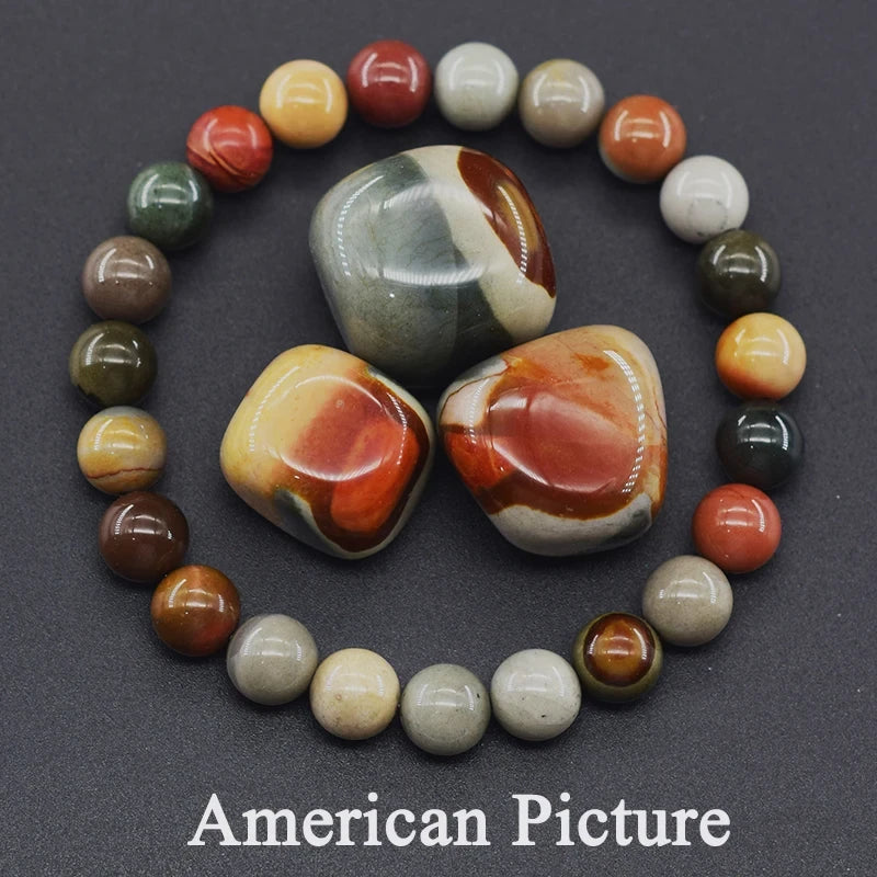Natural Stone Bead Bracelet