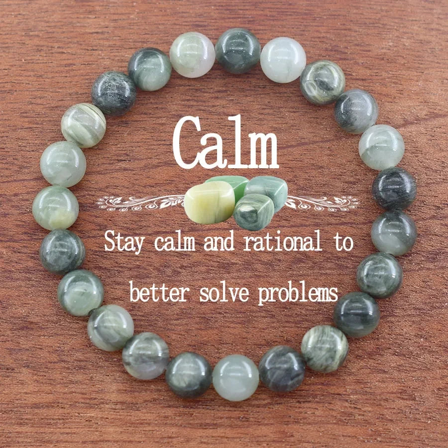 Natural Stone Bead Bracelet