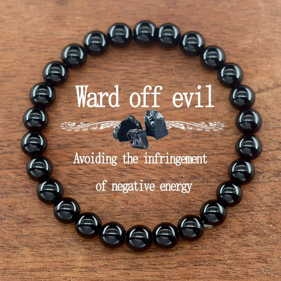 Natural Stone Bead Bracelet