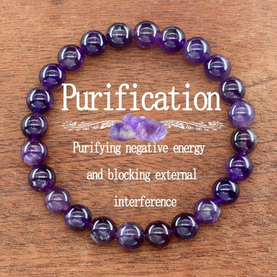 Natural Stone Bead Bracelet