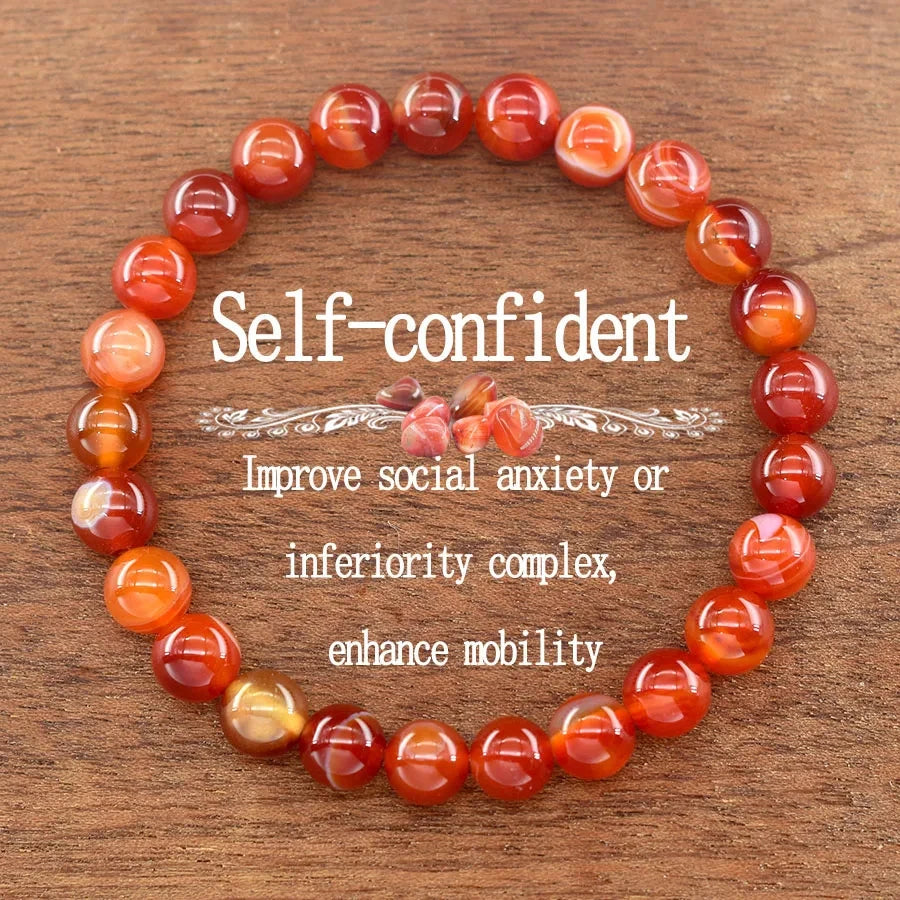 Natural Stone Bead Bracelet