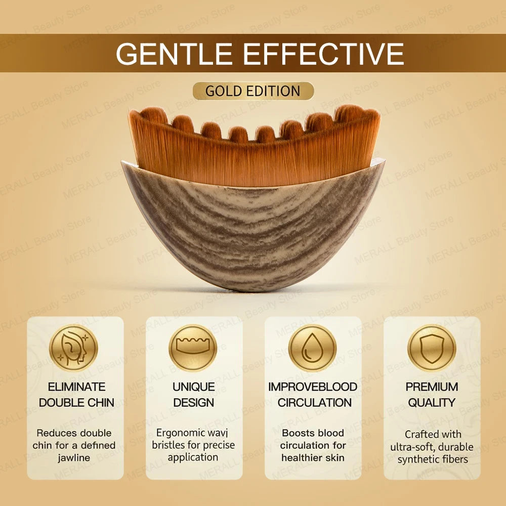 Natural Bristle Lymphatic Massage Brush