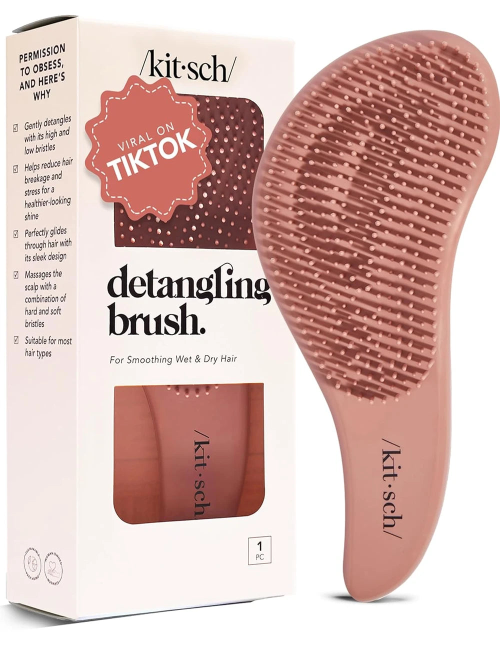 Kitsch Flexible Detangler Brush
