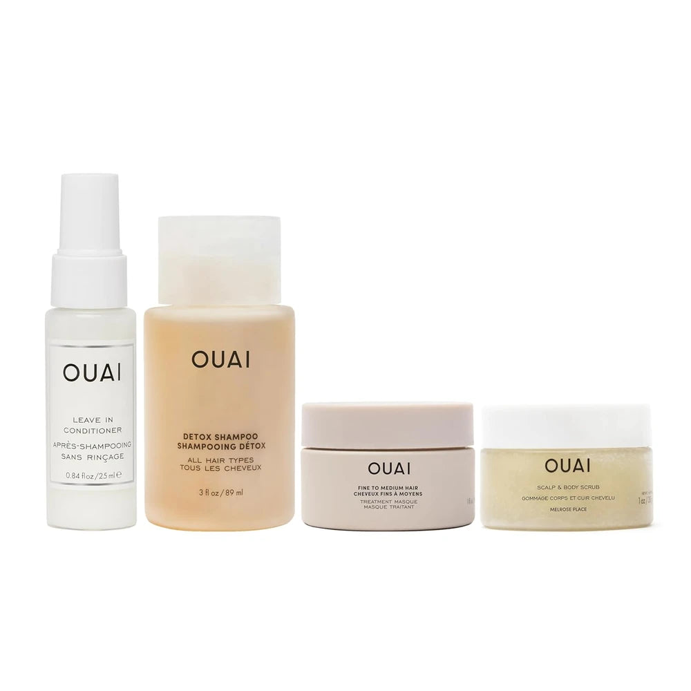 OUAI Fine to Medium Hair Travel Kit