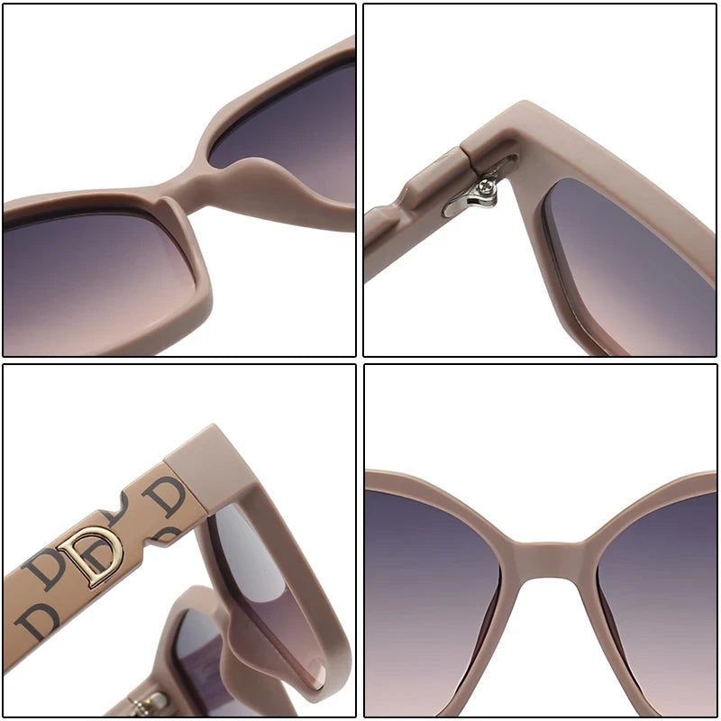 Square Vintage Designer Sunglasses