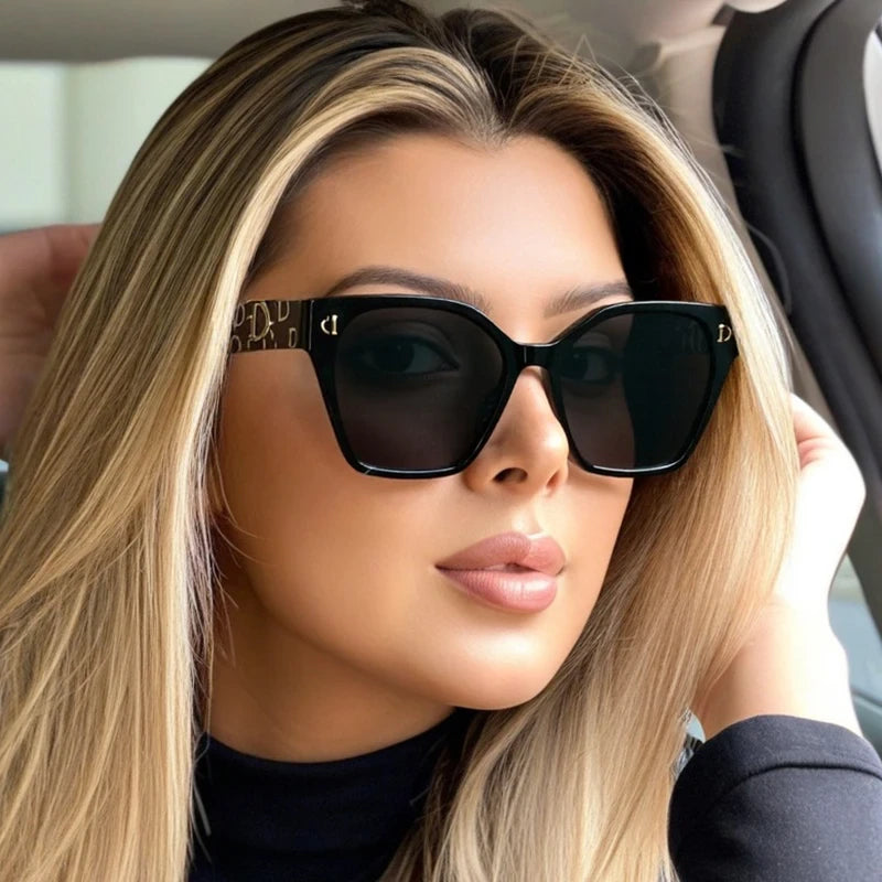 Square Vintage Designer Sunglasses