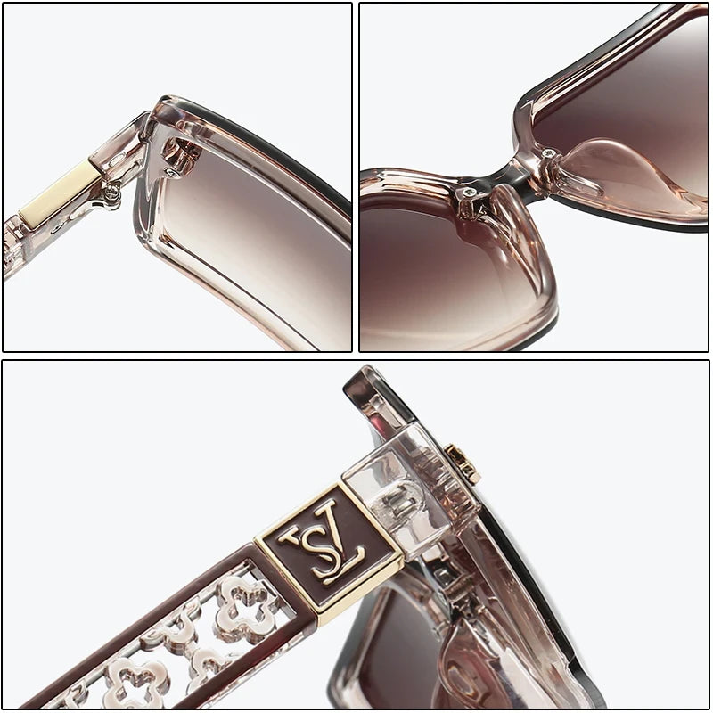 Vintage Square Designer Sunglasses