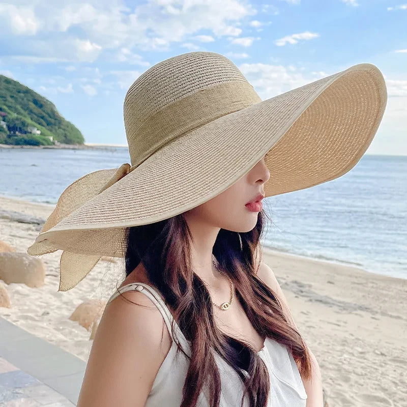 Oversize Straw Beach Hat