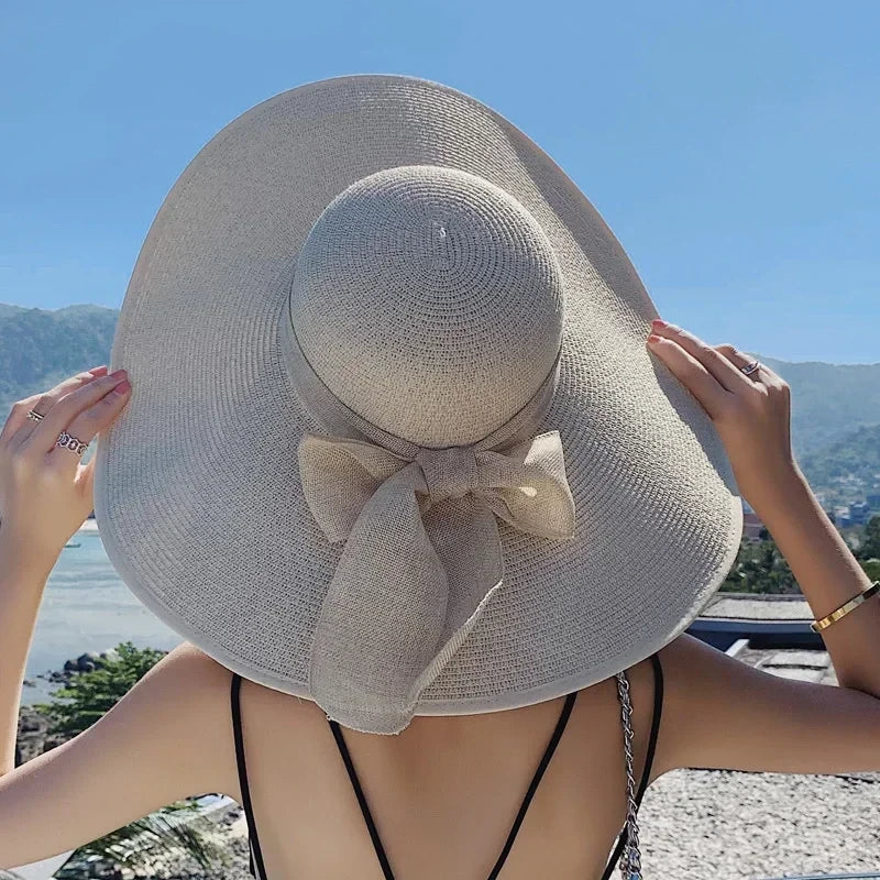 Oversize Straw Beach Hat