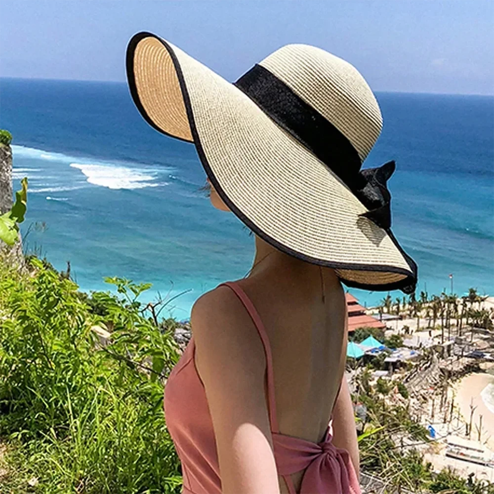 Oversize Straw Beach Hat