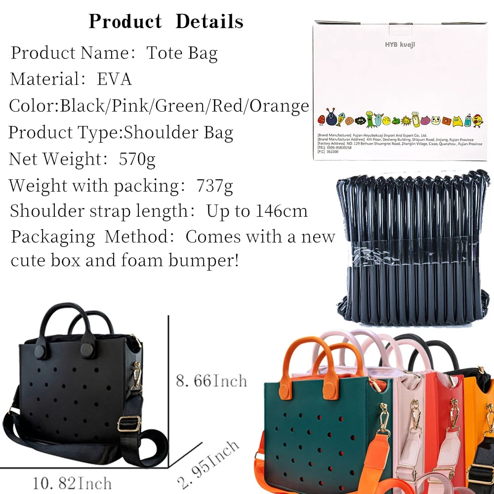 Waterproof EVA Beach Tote