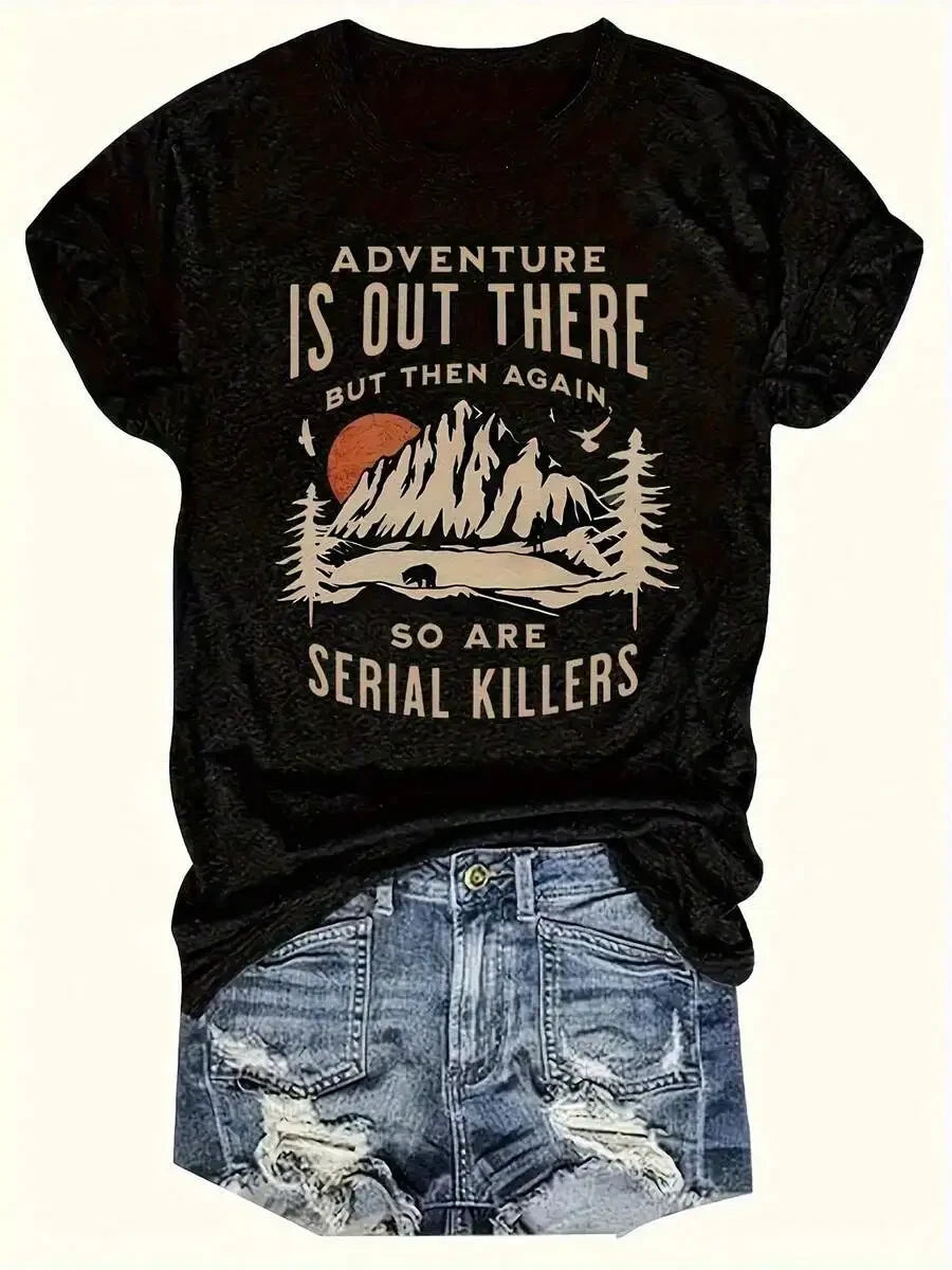Vintage Gothic Crime Graphic Tee