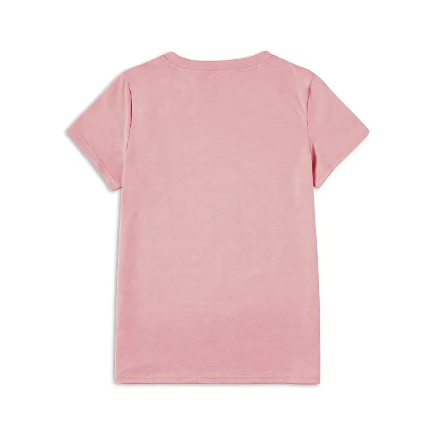 Pink Heart Crew Neck T-Shirt