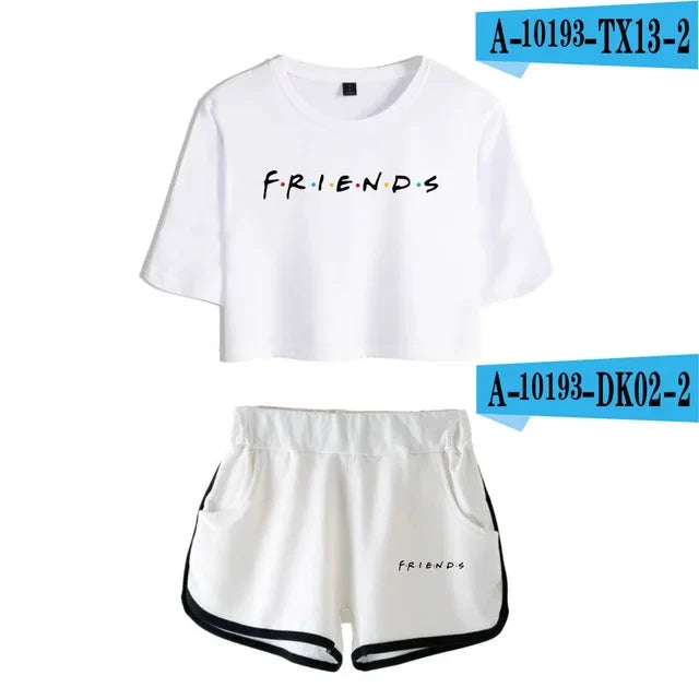 Graphic Lounge Shorts Set