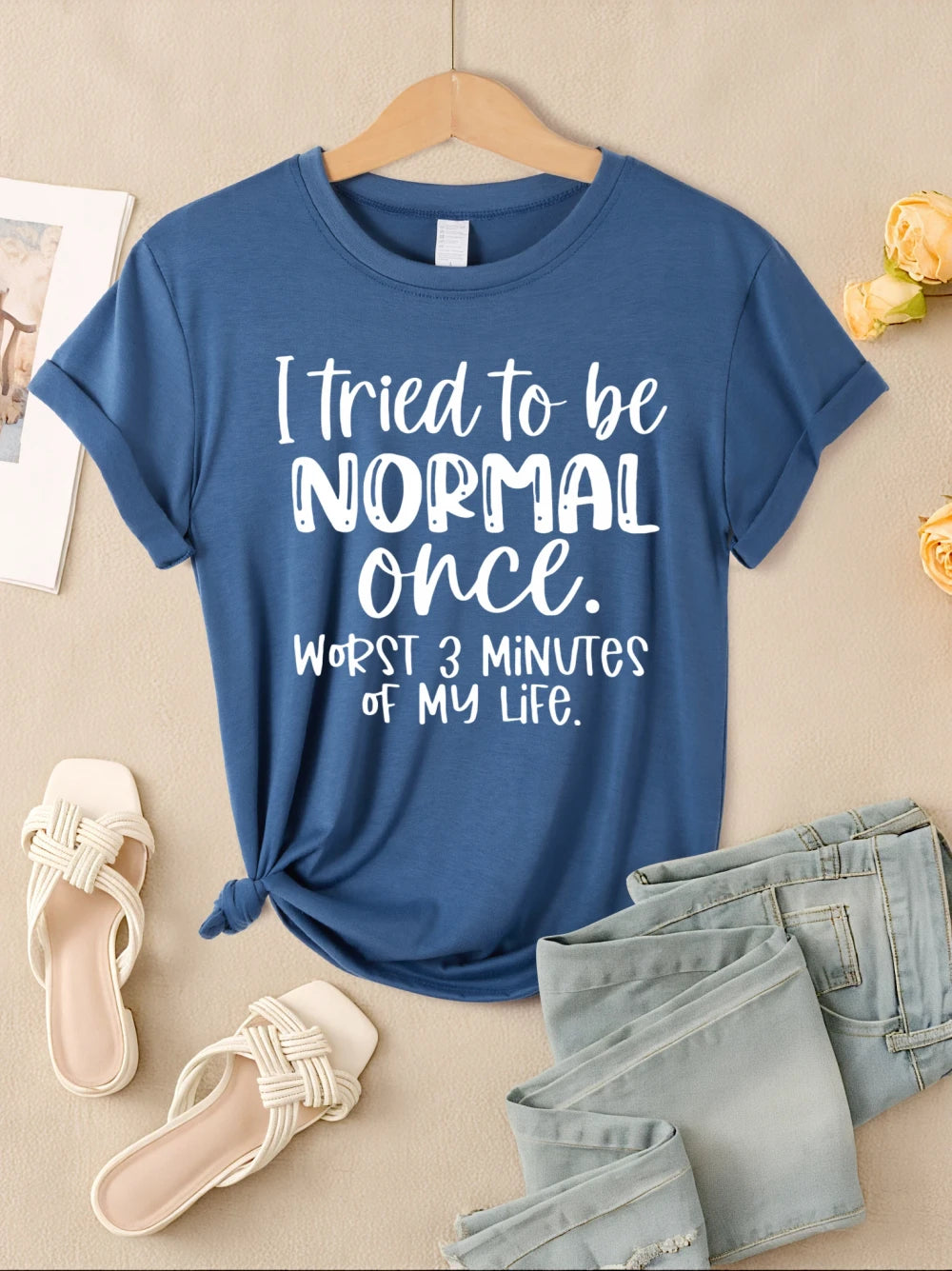 Graphic Modal Casual T-Shirt