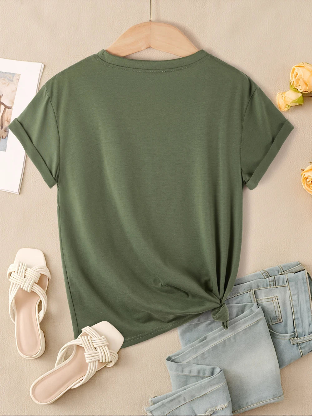 Graphic Modal Casual T-Shirt
