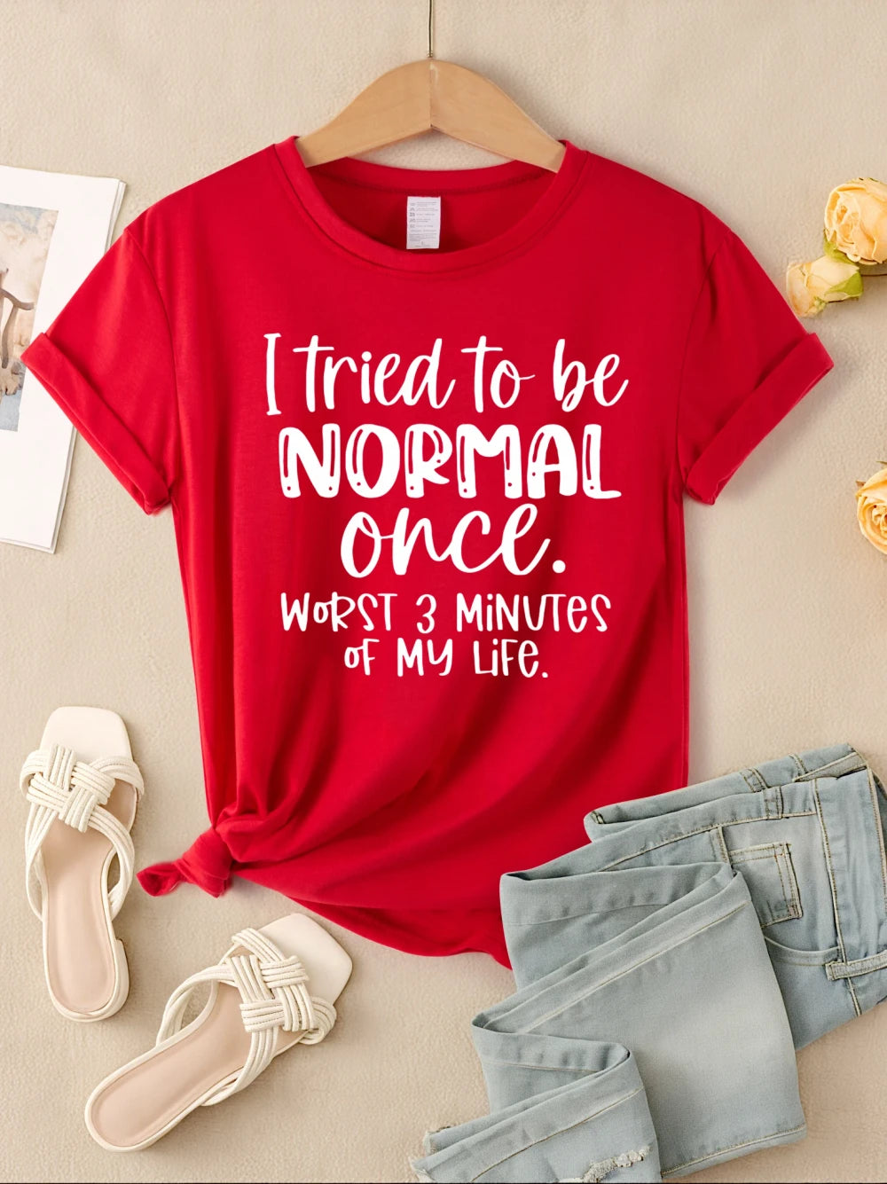 Graphic Modal Casual T-Shirt
