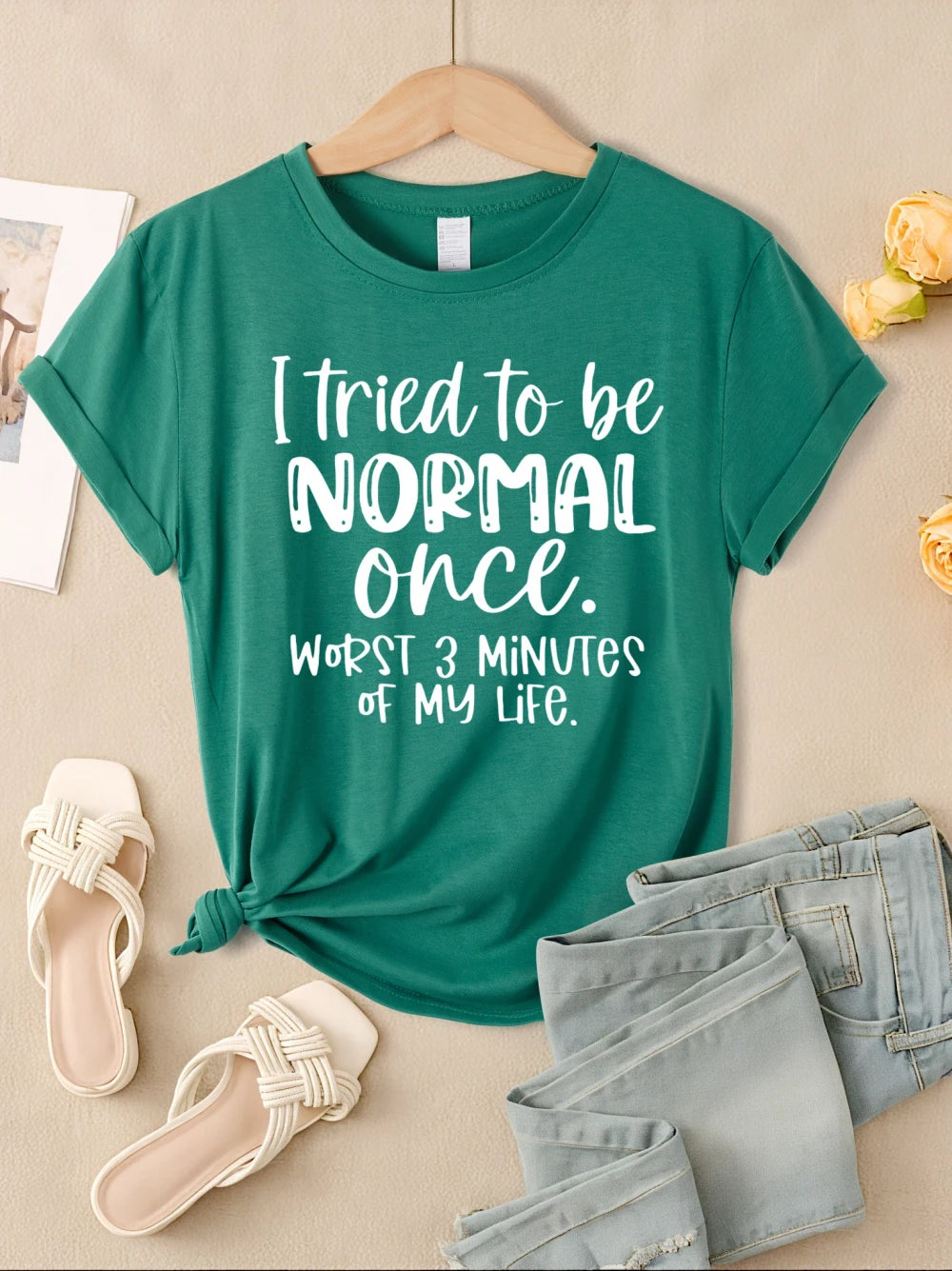 Graphic Modal Casual T-Shirt