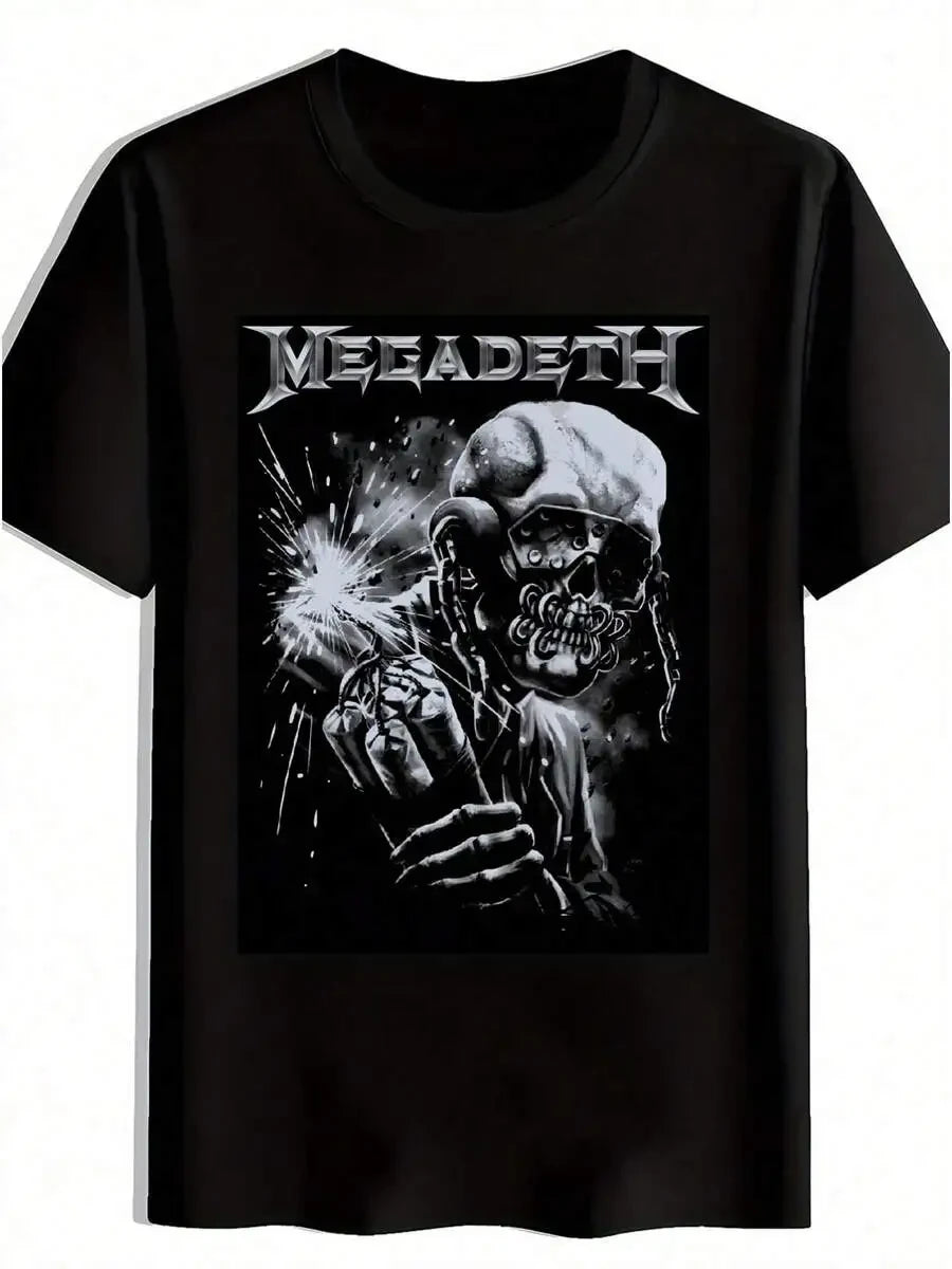 Megadeth Graphic Crewneck T-Shirt