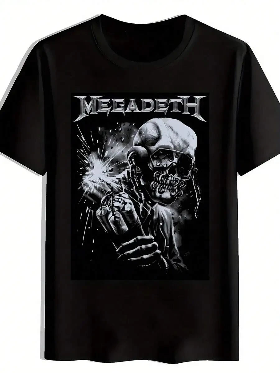 Megadeth Graphic Crewneck T-Shirt