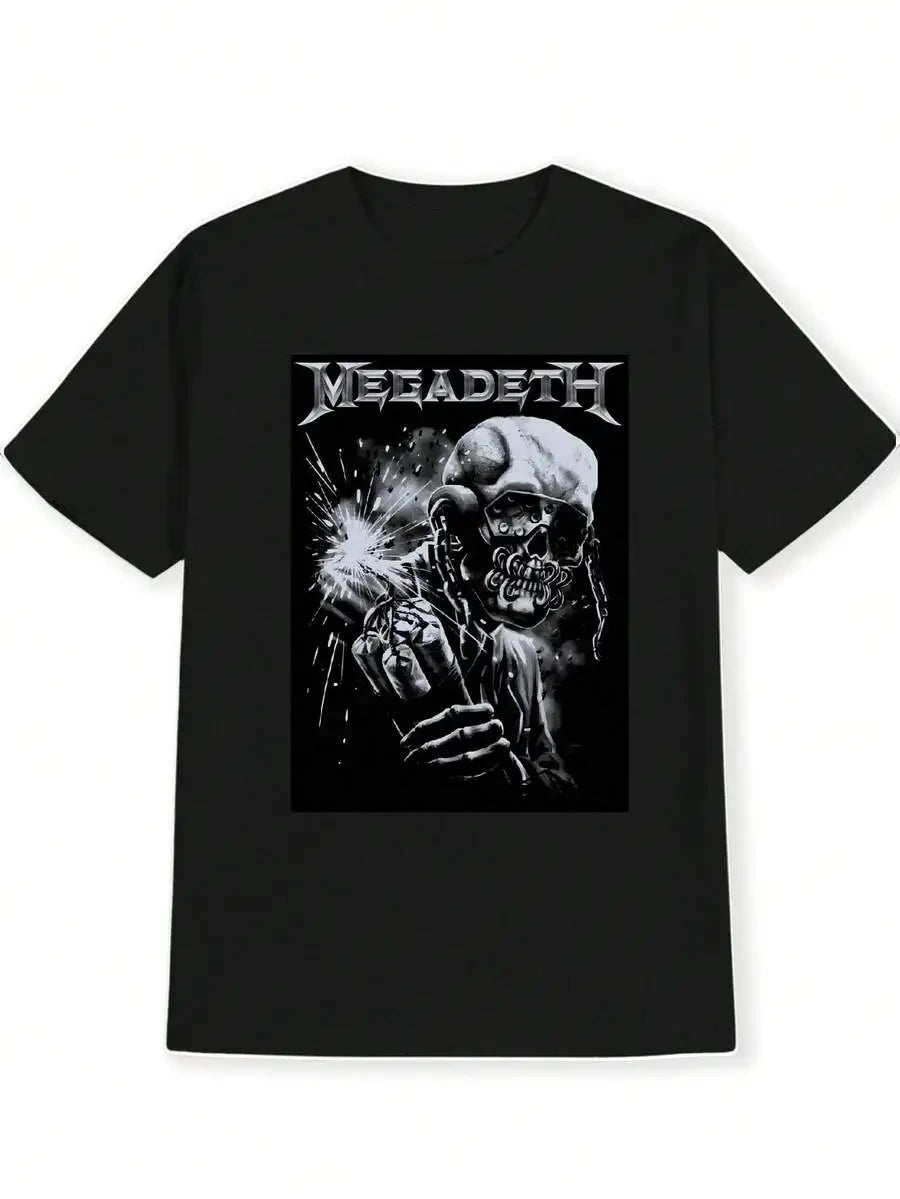 Megadeth Graphic Crewneck T-Shirt