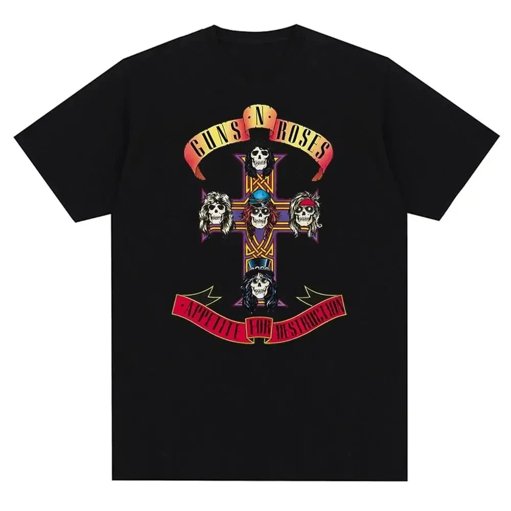 Guns N Roses Rock Graphic Tee