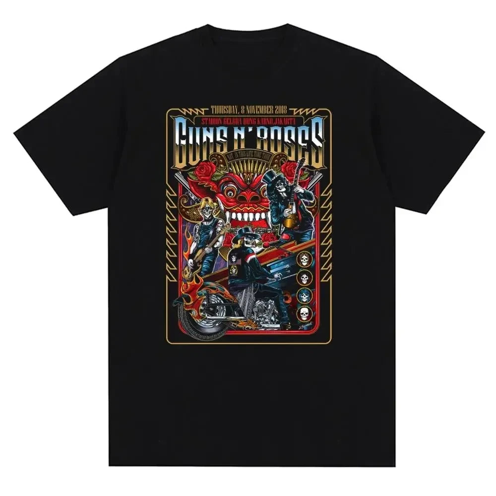 Guns N Roses Rock Graphic Tee