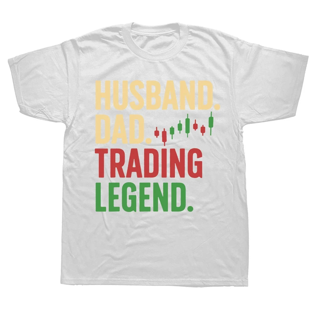 Stock Market Graphic Cotton T-Shirt