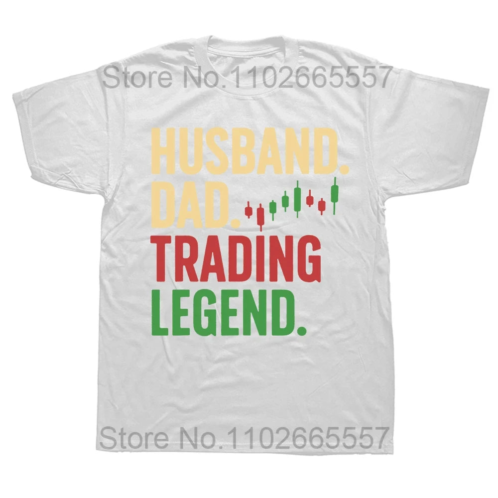 Stock Market Graphic Cotton T-Shirt