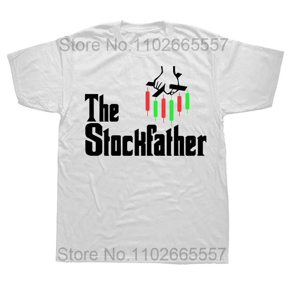 Stock Market Graphic Cotton T-Shirt