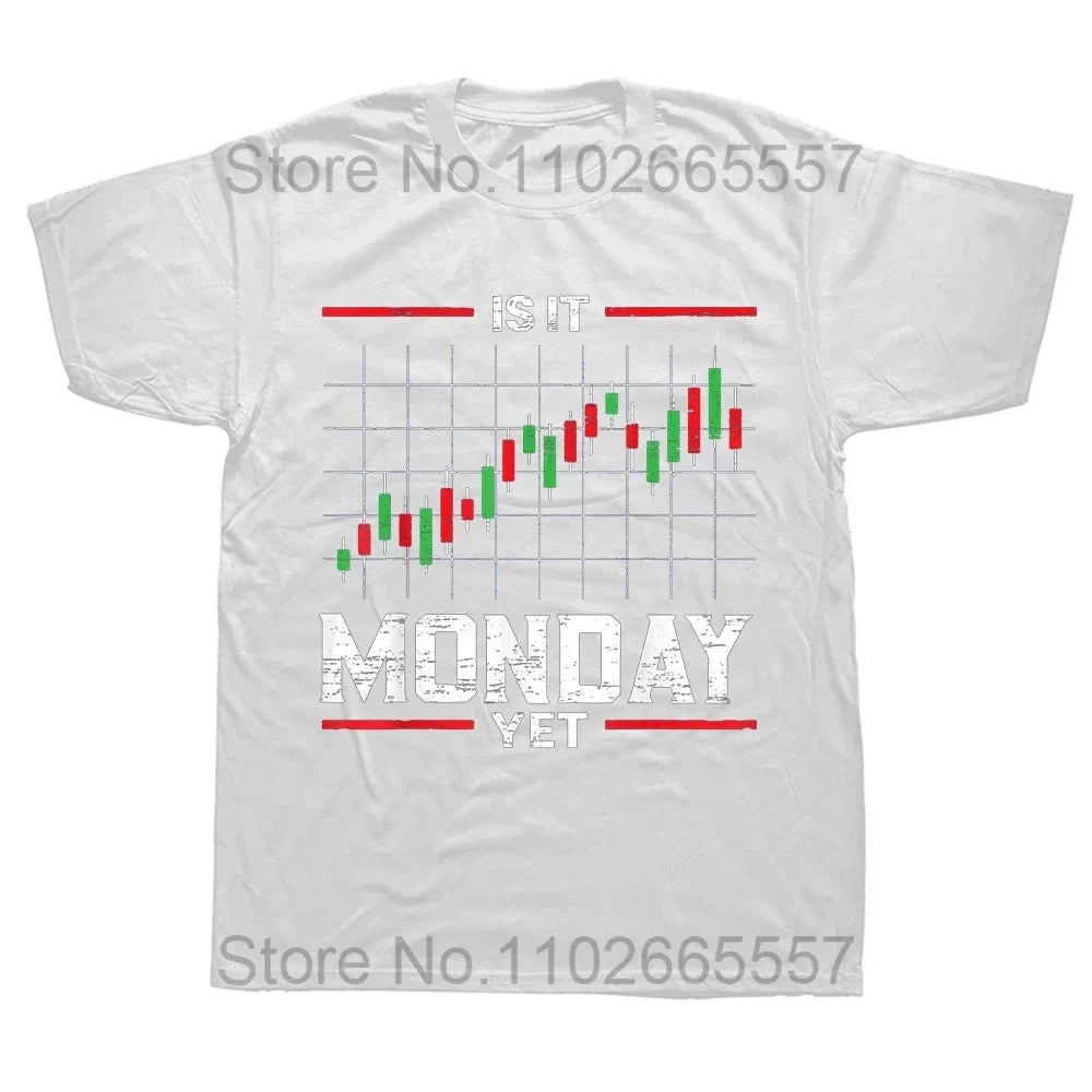 Stock Market Graphic Cotton T-Shirt