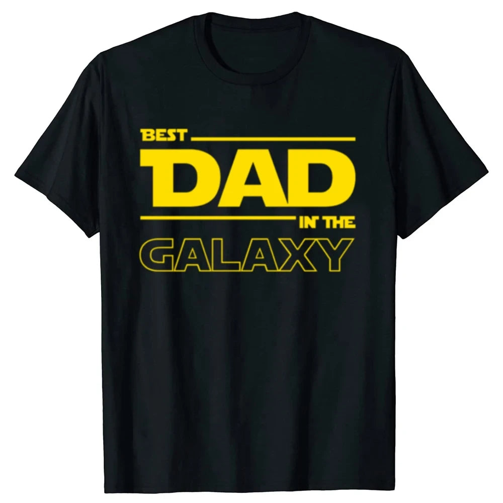 Galaxy Dad Cotton T-Shirt