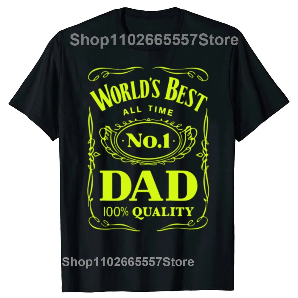 Galaxy Dad Cotton T-Shirt