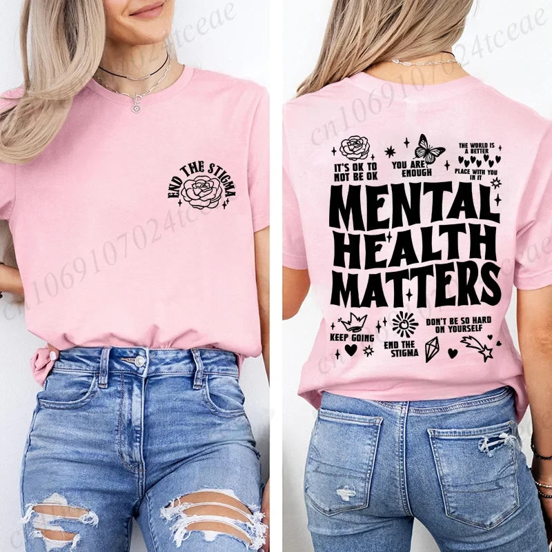 Mental Health Awareness Graphic Tee