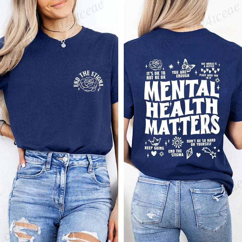 Mental Health Awareness Graphic Tee