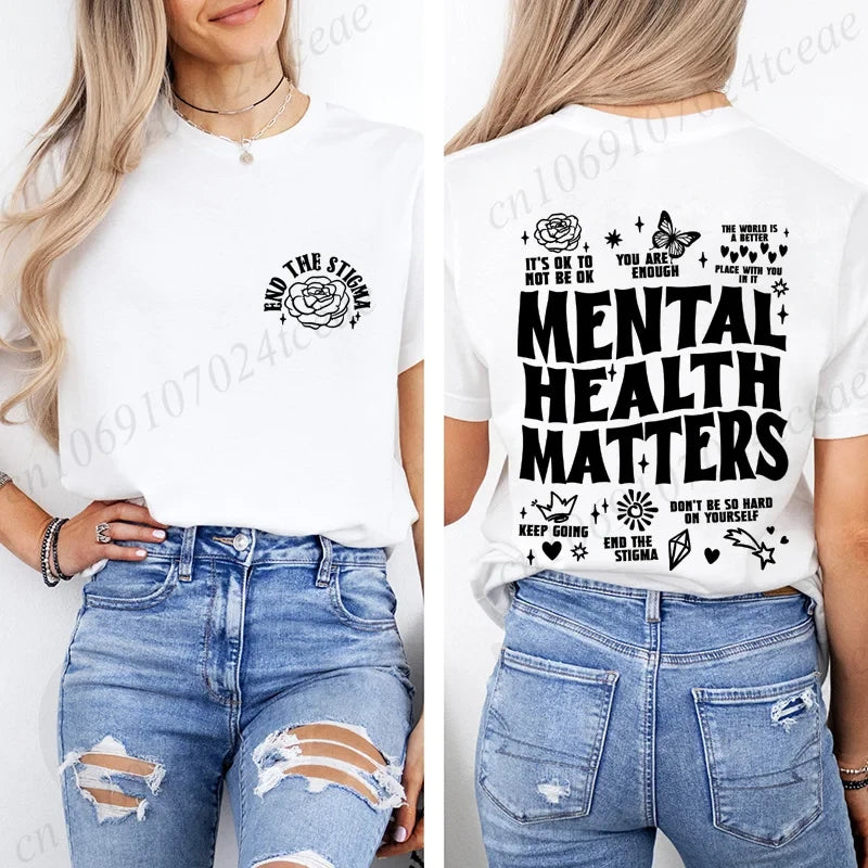 Mental Health Awareness Graphic Tee