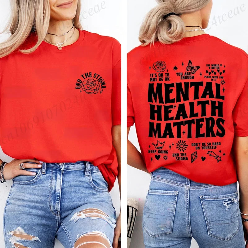 Mental Health Awareness Graphic Tee